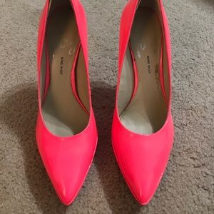 Hot pink heels